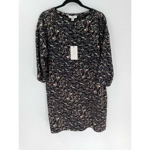 Women's H Halston 3/4 Sleeve Shift With Pockets Dress Size XS NEW